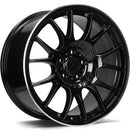 18x9" seventy9 SV-H Alloy Wheels 5x120 ET35 Black Gloss Lip Polished — Per Wheel