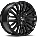 18x8" Carbonado Song Alloy Wheels 5x120 ET50 Gloss Black — Per Wheel