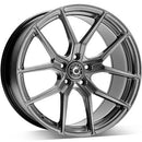 18x9" Wrath Wheels WF-7 [Flow Formed] Alloy Wheels 5x120 ET40 Hyper black — Per Wheel