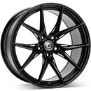 18x8.5" Wrath Wheels WFX Alloy Wheels 5x120 ET40 Black Glossy