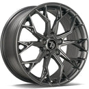 19x8.5" seventy9 SCF-H [Flow Formed] Alloy Wheels 5x112 ET30 Titan Black — Per Wheel