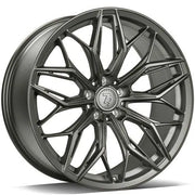19x8.5" seventy9 SCF-P [Flow Formed] Alloy Wheels 5x112 ET30 Half Grey Matt — Per Wheel