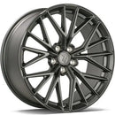 19x8.5" seventy9 SCF-U [Flow Formed] Alloy Wheels 5x112 ET35 Half Grey Matt — Per Wheel