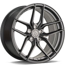 19x8.5" seventy9 SCF-Y [Flow Formed] Alloy Wheels 5x112 ET30 Half Grey Matt — Per Wheel