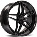 19x9.5" seventy9 SV-AR Alloy Wheels 5x112 ET38 Gloss Black — Per Wheel