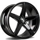 19x8.5" seventy9 SV-N Alloy Wheels 5x112 ET35 Gloss Black — Per Wheel