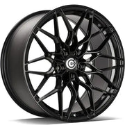 19x8" Carbonado Emerald Alloy Wheels 5x112 ET25 Gloss Black — Per Wheel