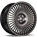 19x9" Carbonado GIFT Alloy Wheels 5x112 ET45 Diamond Hyper Black — Per Wheel