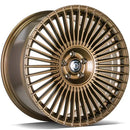 19x9" Carbonado GIFT Alloy Wheels 5x112 ET45 Satin Bronze — Per Wheel