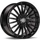 19x8.5" Carbonado Inex Alloy Wheels 5x112 ET35 Gloss Black — Per Wheel