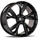 19x8.5" Carbonado Luxury Alloy Wheels 5x112 ET30 Gloss Black — Per Wheel