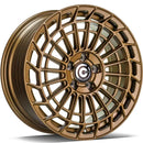 19x8" Carbonado Master Alloy Wheels 5x112 ET35 Stain Brown — Per Wheel