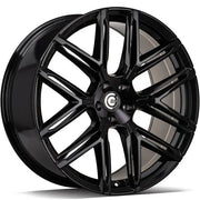 19x8.5" Carbonado SABER Alloy Wheels 5x112 ET30 Gloss Black — Per Wheel