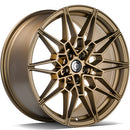 19x8" Carbonado Solid Alloy Wheels 5x112 ET28 Light Bronze — Per Wheel