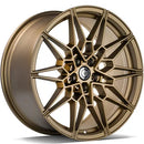 19x9" Carbonado Solid Alloy Wheels 5x112 ET35 Light Bronze — Per Wheel