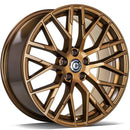 19x8.5" Carbonado Wealthy Alloy Wheels 5x112 ET30 Bronze — Per Wheel