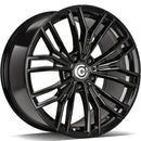 19x9" Carbonado Yankee Alloy Wheels 5x112 ET35 Gloss Black — Per Wheel