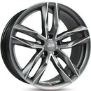19x8.5" MAM Leichtmetallräder RS3 Alloy Wheels 5x112 ET45 Matt palladium front polish — Per Wheel