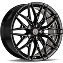 19x8.5" seventy9 SCF-1 Alloy Wheels 5x114,3 ET35 Black Glossy — Per Wheel