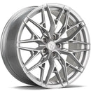 19x8.5" seventy9 SCF-1 Alloy Wheels 5x114,3 ET35 Silver Front Polished — Per Wheel