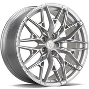 19x8.5" seventy9 SCF-1 Alloy Wheels 5x114,3 ET35 Silver Front Polished — Per Wheel