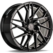 19x8.5" seventy9 SSF-4 Alloy Wheels 5x114,3 ET40 Black Glossy — Per Wheel
