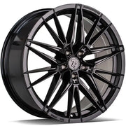 19x8.5" seventy9 SSF-5 Alloy Wheels 5x114,3 ET40 Black Glossy — Per Wheel