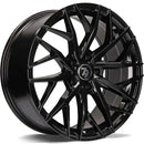 19x8.5" seventy9 SV-C Alloy Wheels 5x114,3 ET40 Gloss Black — Per Wheel