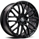 19x8.5" seventy9 SV-P Alloy Wheels 5x120 ET30 Gloss Black — Per Wheel