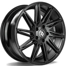 19x9" seventy9 SV-R Alloy Wheels 5x120 ET38 Satin black — Per Wheel