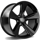 19x10" Carbonado Concave Alloy Wheels 5x120 ET14 Gloss Black — Per Wheel