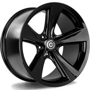19x10" Carbonado Concave Alloy Wheels 5x120 ET14 Gloss Black — Per Wheel