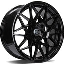 19x8.5" Carbonado Crazy Alloy Wheels 5x120 ET35 Gloss Black — Per Wheel