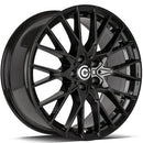 19x9.5" Carbonado Illusion Alloy Wheels 5x120 ET30 Gloss Black — Per Wheel