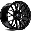 19x9.5" Carbonado Shine Alloy Wheels 5x120 ET40 Gloss Black — Per Wheel