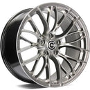 19x9.5" Carbonado Shine Alloy Wheels 5x120 ET40 Diamond Hyper Black — Per Wheel