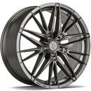 20x8.5" seventy9 SSF-5 Alloy Wheels 5x112 ET30 Half Grey Matt — Per Wheel