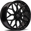 20x8" seventy9 SV-K Alloy Wheels 5x112 ET30 Gloss Black — Per Wheel