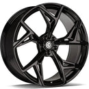 20x9" Carbonado Blaster Alloy Wheels 5x112 ET30 Gloss Black — Per Wheel