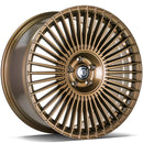 20x9.5" Carbonado GIFT Alloy Wheels 5x112 ET45 Satin Bronze — Per Wheel