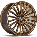 20x9.5" Carbonado Prestige Alloy Wheels 5x112 ET45 Bronze — Per Wheel