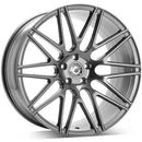 20x10" Wrath Wheels WF-3 [Flow Formed] Alloy Wheels 5x112 ET40 Gloss Grey — Per Wheel