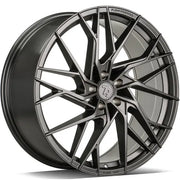20x8.5" seventy9 SSF-4 Alloy Wheels 5x114,3 ET40 Half Grey Matt — Per Wheel