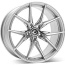 20x9" Wrath Wheels WFX [Flow Formed] Alloy Wheels 5x120 ET38 Silver polished face — Per Wheel