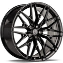 21x9.5" seventy9 SCF-1 Alloy Wheels 5x112 ET25 Black Glossy — Per Wheel