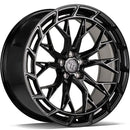 21x9.5" seventy9 SCF-Z Alloy Wheels 5x112 ET25 Black Glossy — Per Wheel