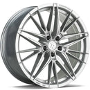 21x9.5" seventy9 SSF-5 Alloy Wheels 5x112 ET30 Silver Front Polished — Per Wheel