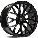 21x9.5" Carbonado Wealthy Alloy Wheels 5x112 ET25 Gloss Black — Per Wheel