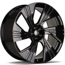 22x10" Carbonado Imperial Alloy Wheels 5x112 ET20 Gloss Black — Per Wheel