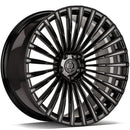 19x8.5" seventy9 MF.1 [Forged] Alloy Wheels 5x112 ET44 Gloss Black — Per Wheel